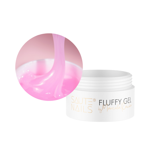 Fluffy Gel Constructor Saute Nails