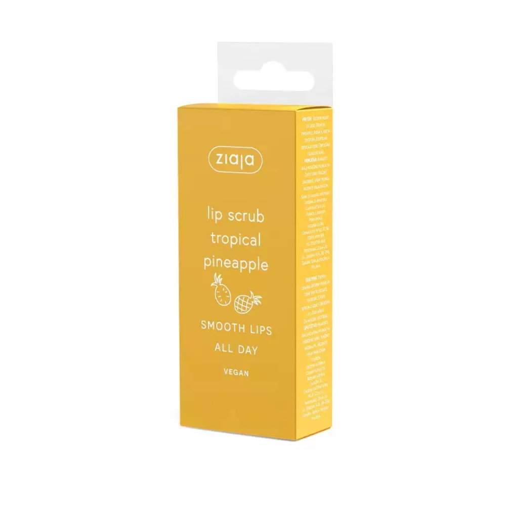 Bálsamo Labial con Brillo Ziaja Tropical Pineapple 12ml