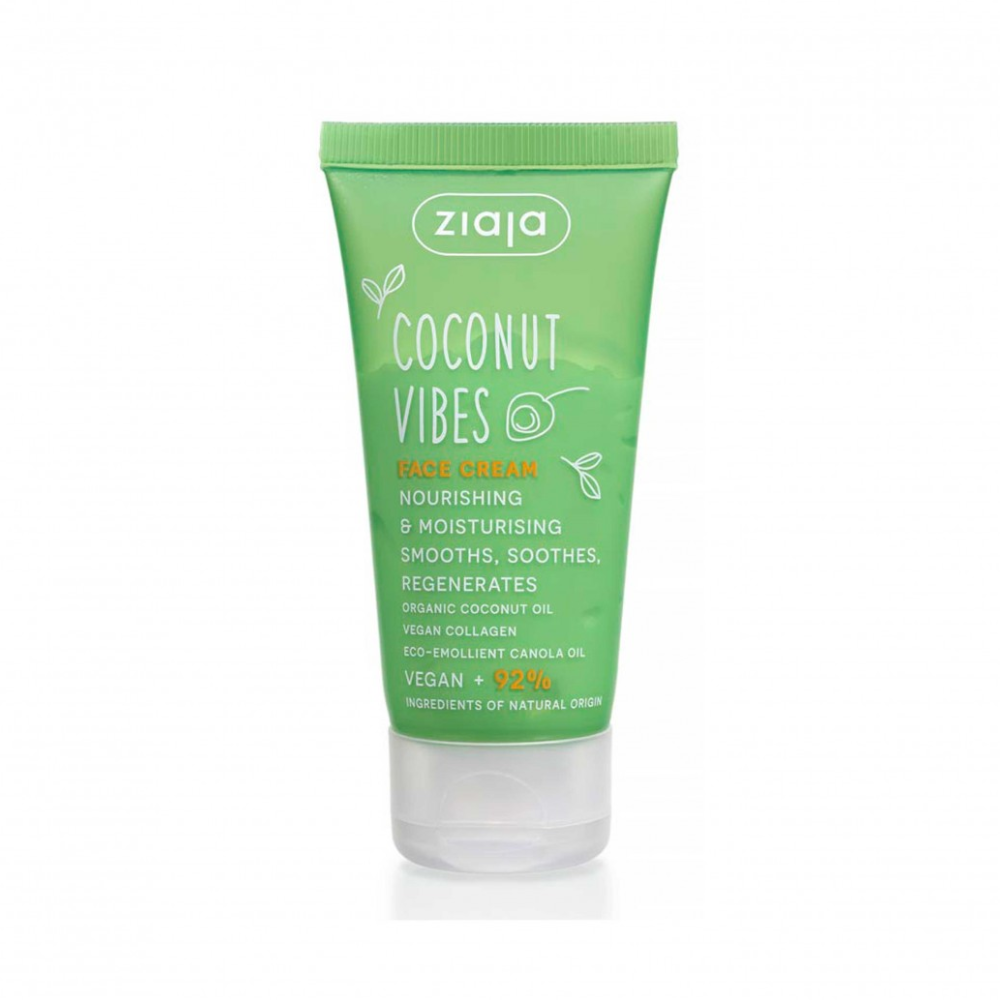Crema Facial Nutritiva Ziaja Coconut & Orange Vibes 50ml