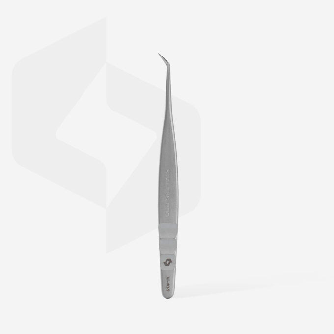 Pinza para extensiones de pestañas Expert 40-1 Staleks