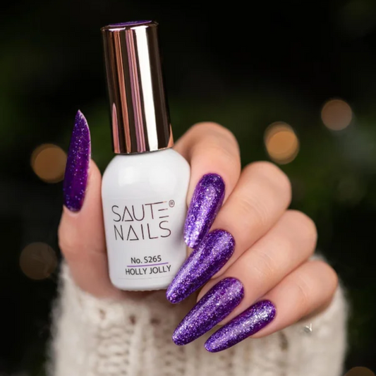 Holly Jolly Esmalte semipermanente Saute Nails 8ml.