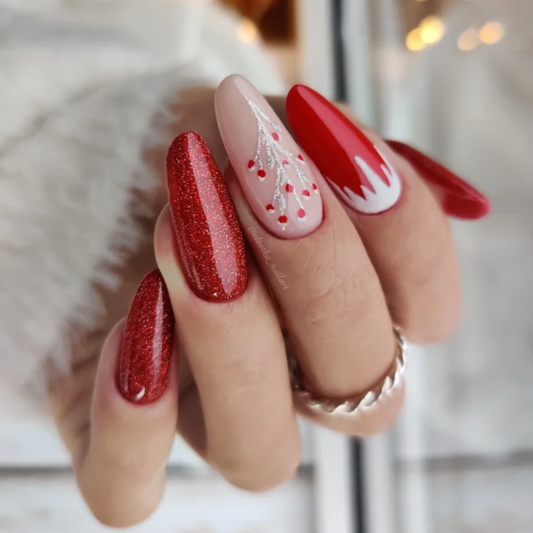 Santa Baby Esmalte Semipermanente Saute Nails 8ml.