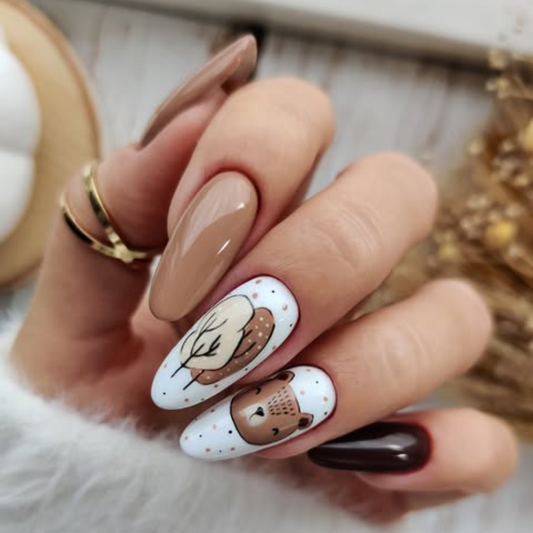 Caramel Esmalte Semipermanente Saute Nails 8ml