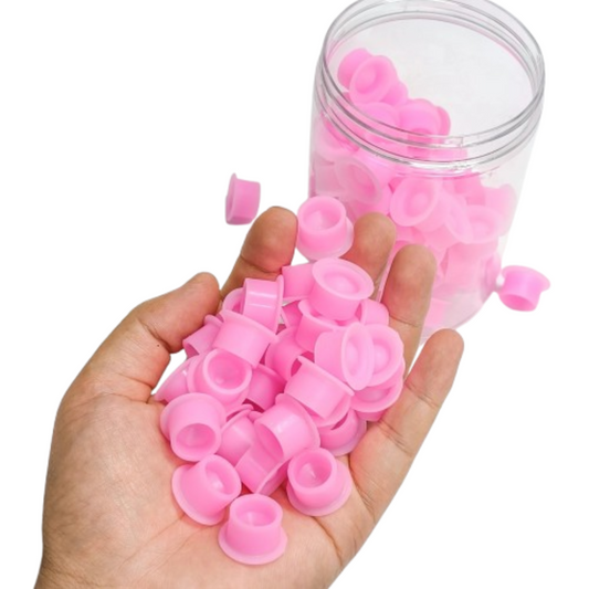 Cápsulas de silicona rosa