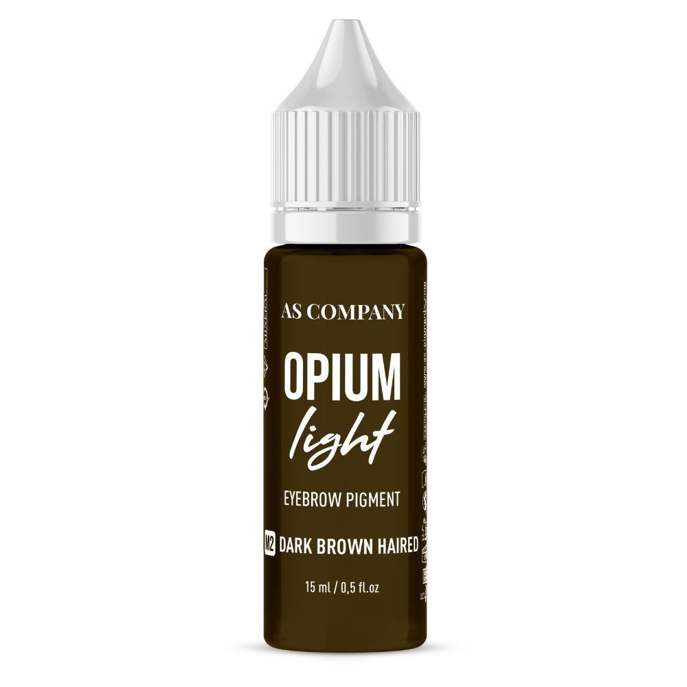 Dark Brown Haired Opium Light línea mineral As Pigments