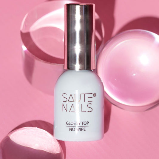 Top Glossy Brillo Intenso No Wipe Saute Nails 8ml.