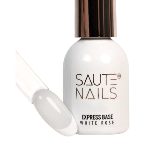 Base Express Híbrida White Rose Saute Nails 8ml.