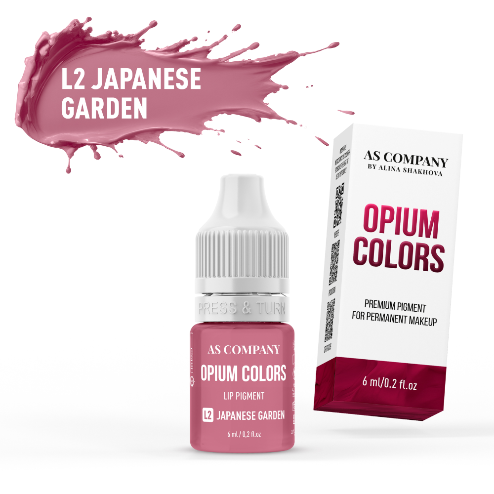 Japanese Garden Opium Colors línea hibrida As Pigments