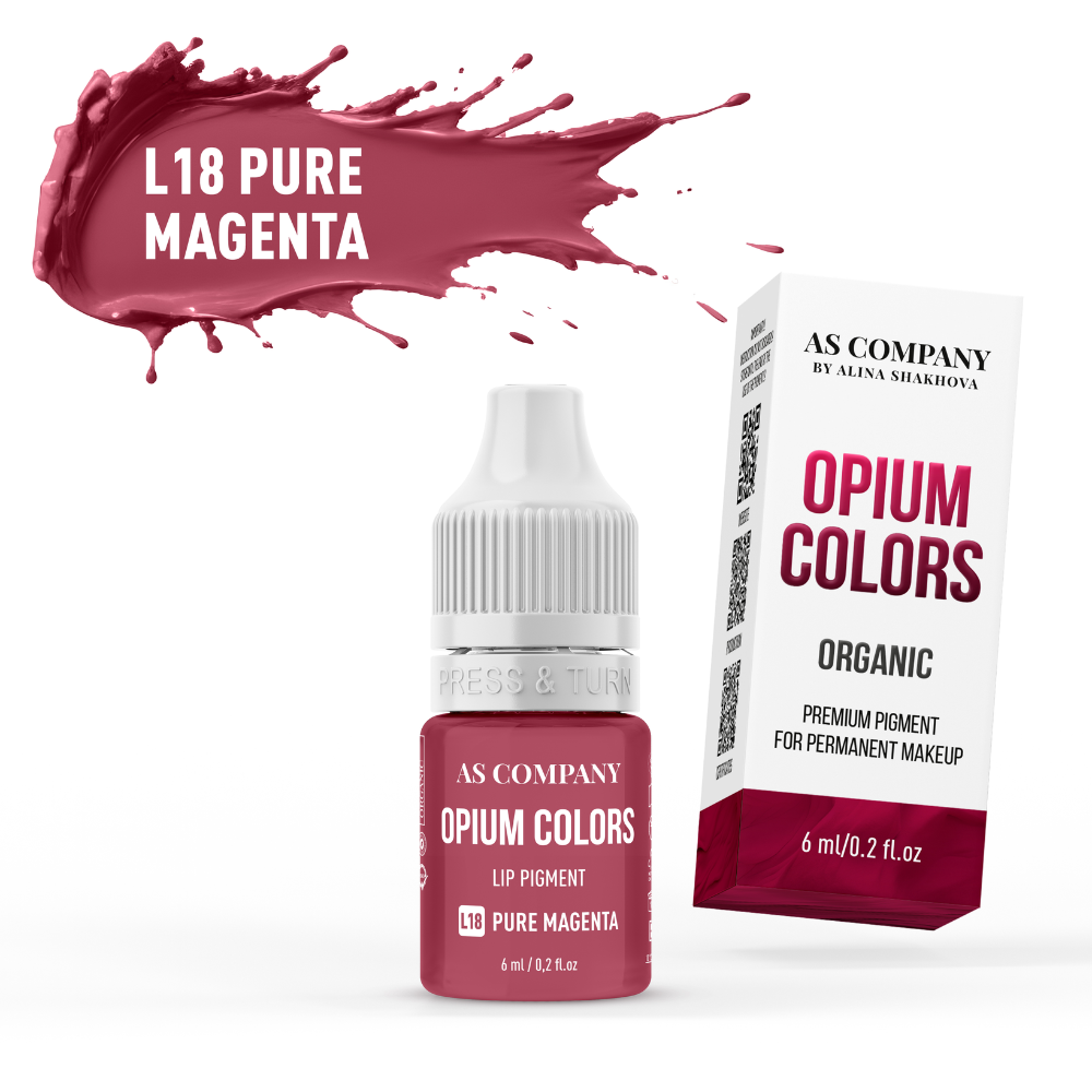 Pure Magenta Opium Colors línea orgánica As Pigments