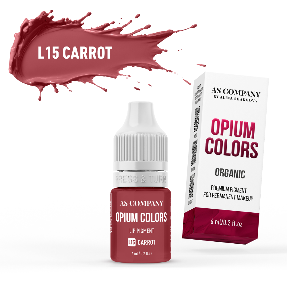 Carrot Opium Colors línea orgánica As Pigments