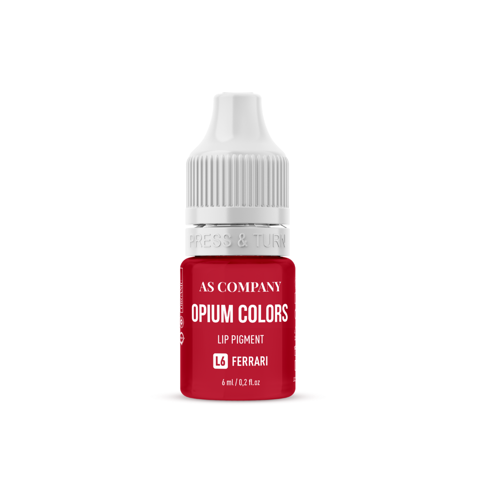 Ferrari Opium Colors línea orgánica As Pigments