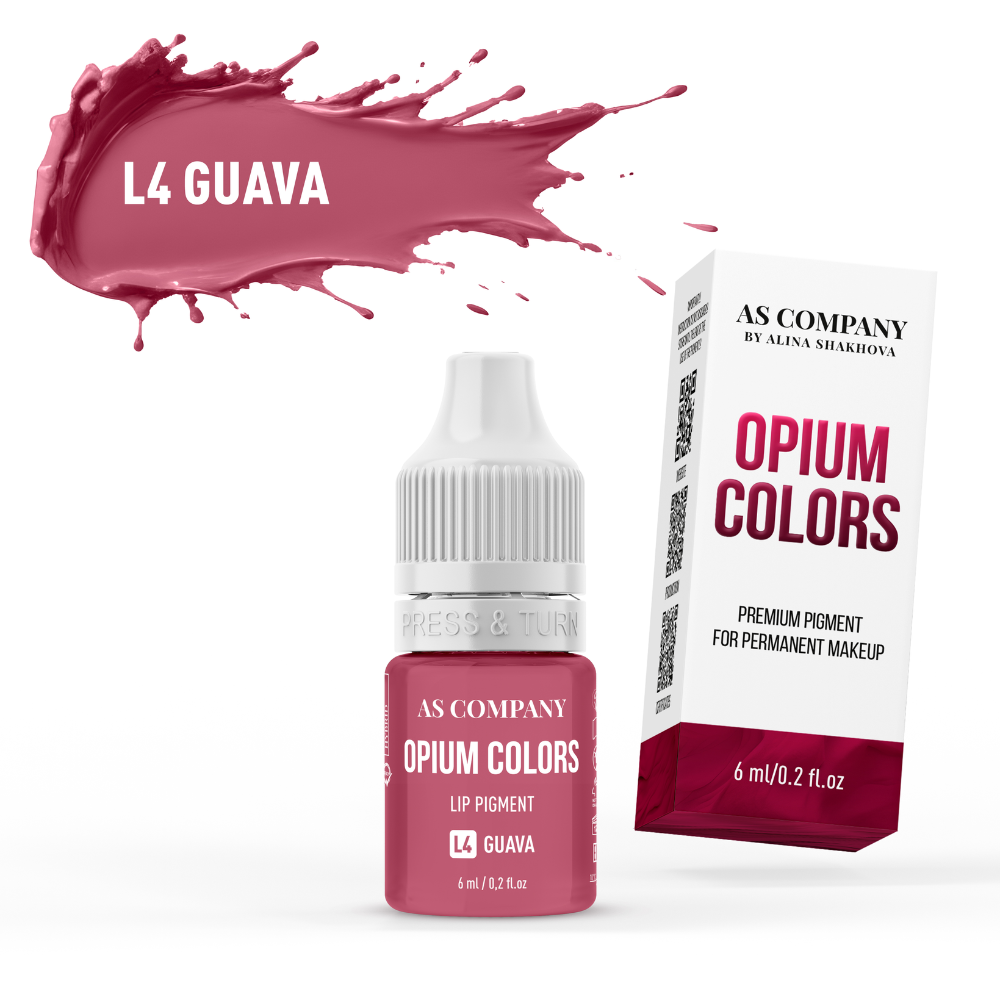 Guava Opium Colors línea híbrida As Pigments