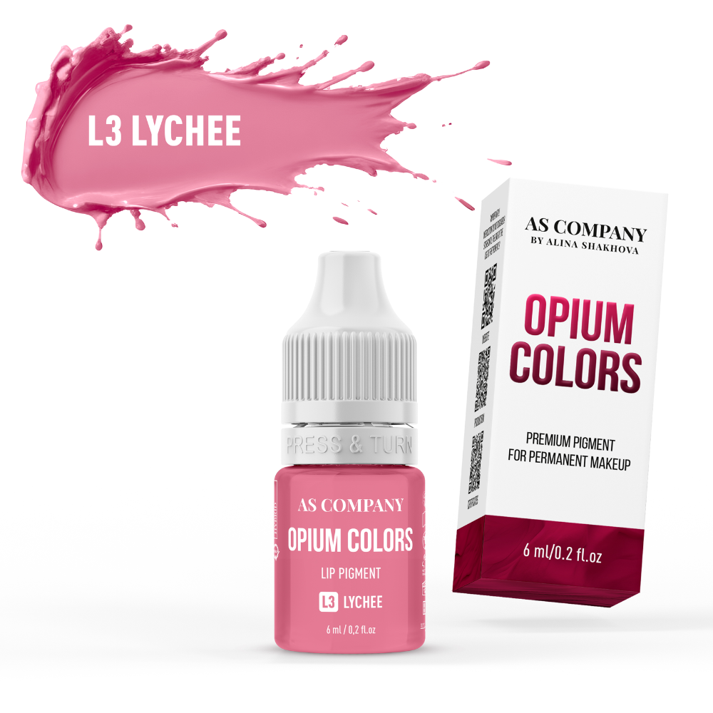 Lychee Opium Colors línea híbrida As Pigments