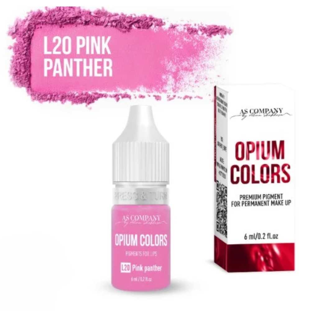 Pink Panther Opium Colors línea híbrida As Pigments