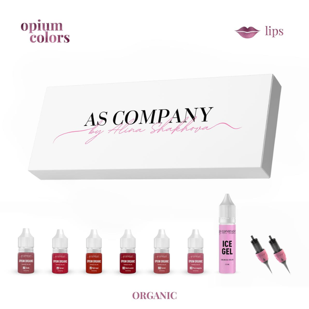 Set Organic Colors As Pigments