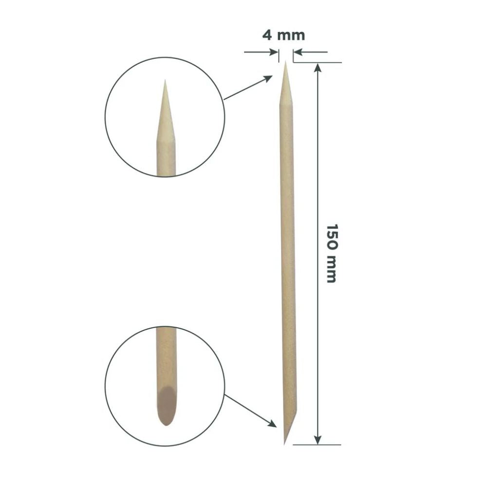 Palito de Naranjo madera para manicura profesional STALEKS