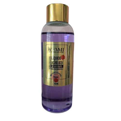 Líquido monómero acrílico secado rápido 150ml