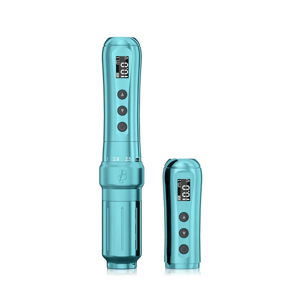 Máquina Pen Biomaser U1 LIGHT BLUE inalámbrica + conversor RCA