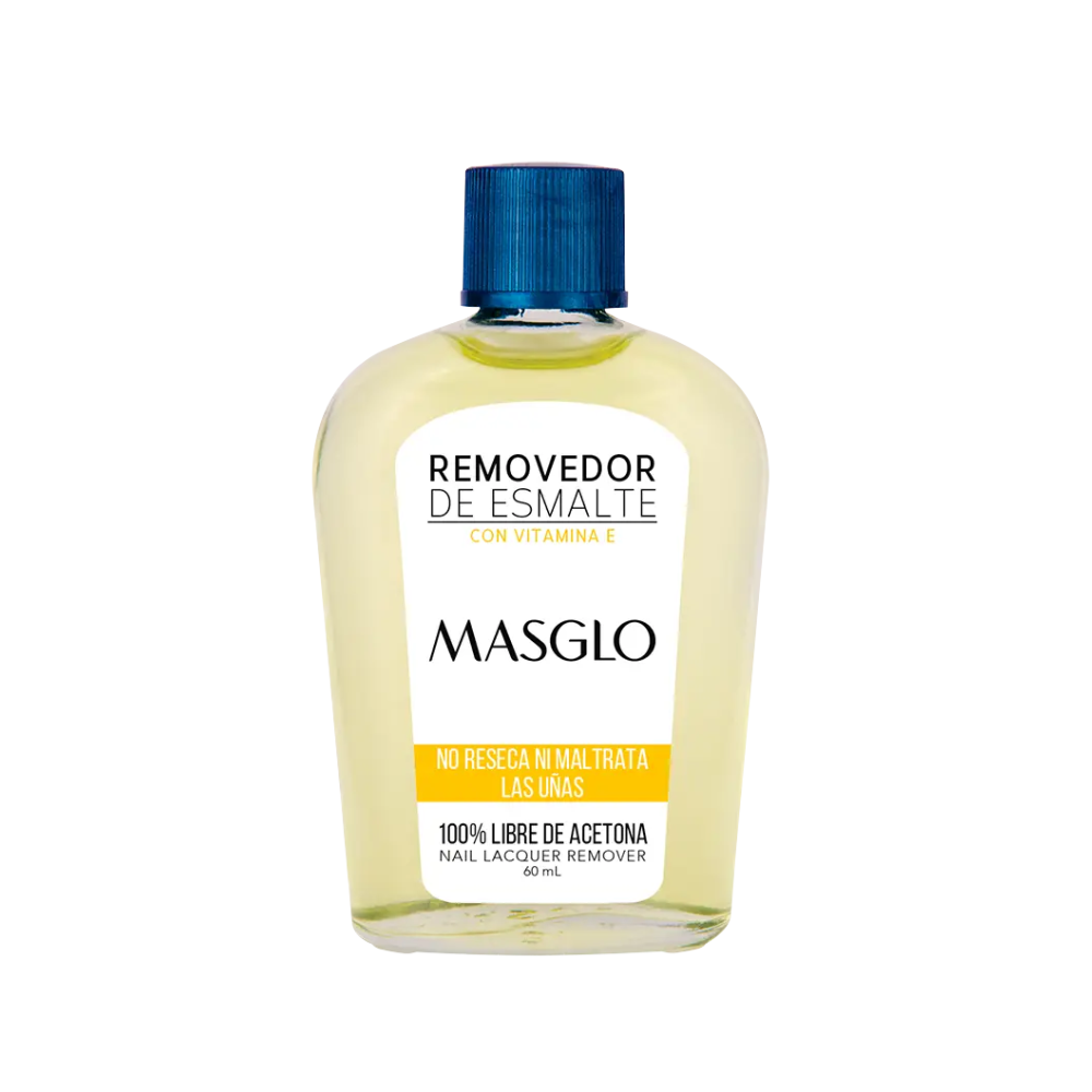 Removedor de Esmalte Tradicional Masglo con Vitamina E 60 ml