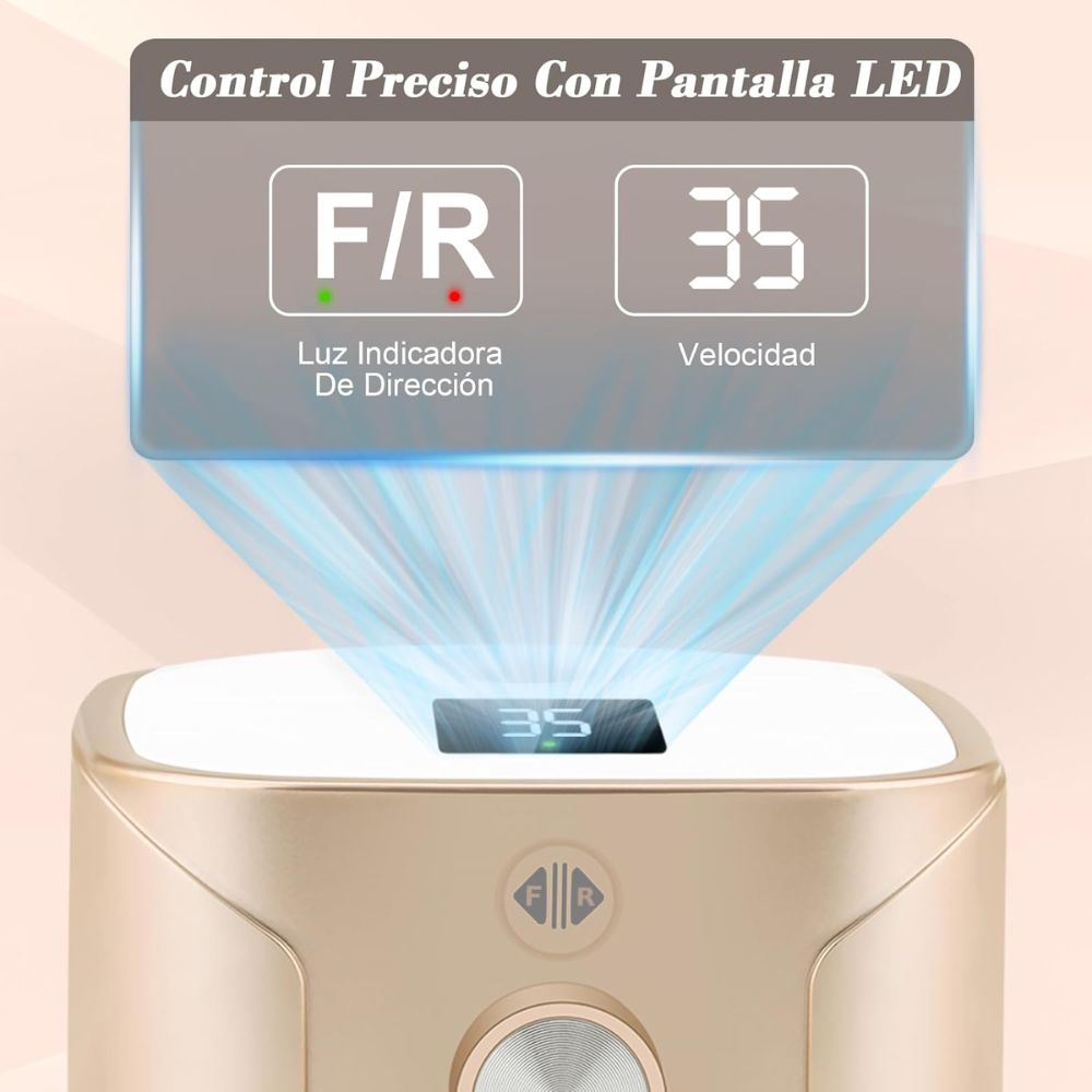 Kredioo Torno Uñas 35000 RPM Oro