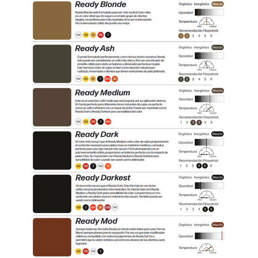 Set Ready Go Pre-Modified 6x15ml