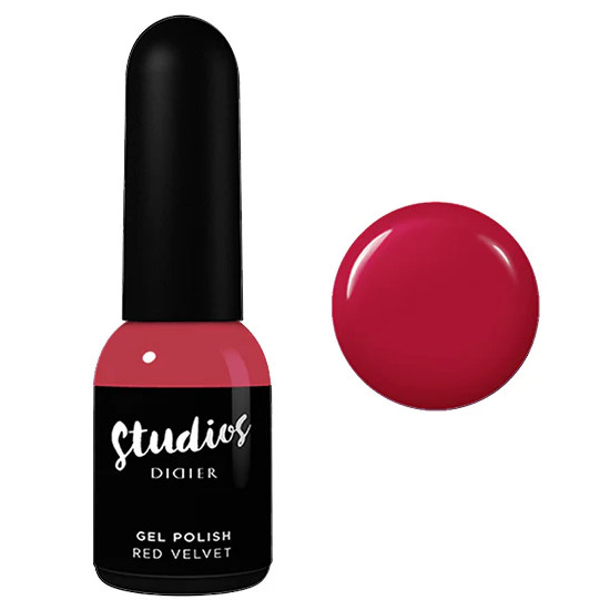 RED VELVET esmalte semipermanente Studios Didier 8 ml.