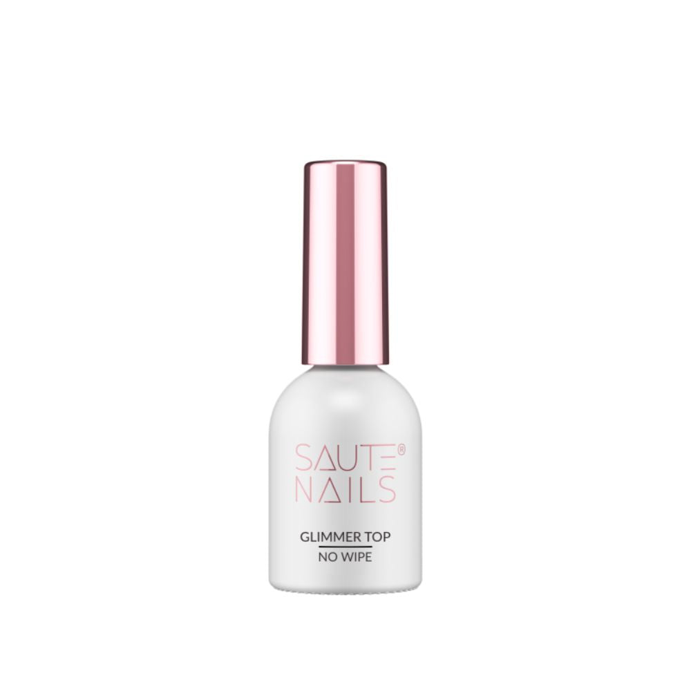 Top Glimmer Acabado Brillante No Wipe Saute Nails 8ml.