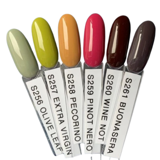 Wine Not esmaltes semipermanentes Saute Nails 6x8ml.