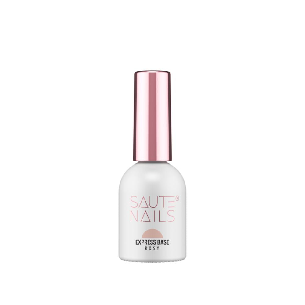 Base Express Híbrida Rosy Saute Nails 8ml.