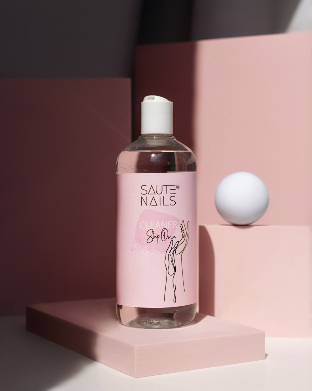 Cleanser Step One Saute Nails 500ml