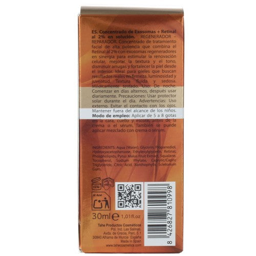 Concentrado Exorepair 2 Intense - Exosomas y Retinal 30ml - Tahe Cosmetics