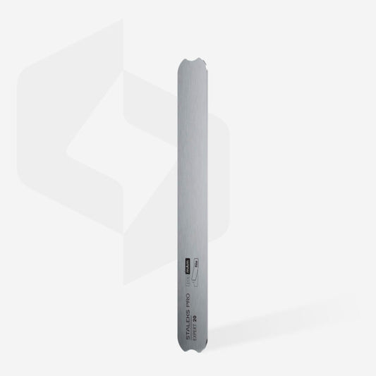 Base Metálica Recta para Limas Adhesivas Staleks