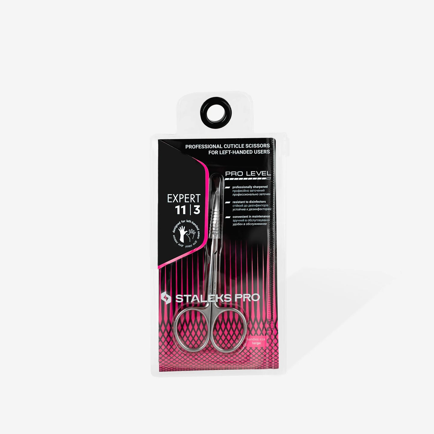 Tijeras para Cutículas Expert 11 Type 3 para Zurdos Staleks