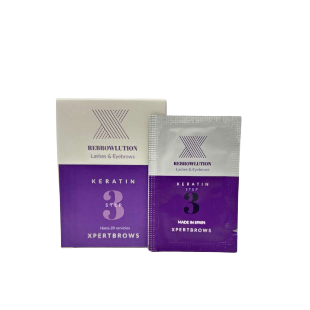 Lifting Pestañas y Laminación Cejas PASO 3 Xpertbrows