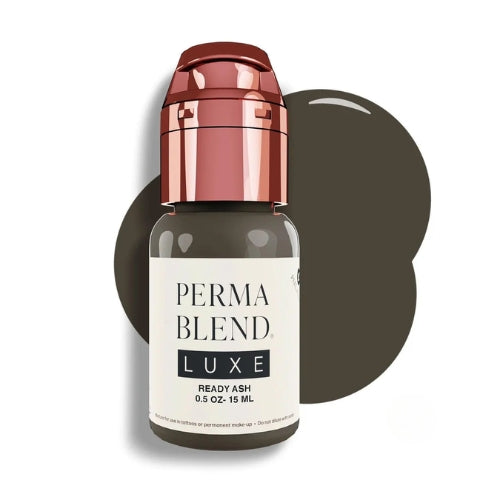 Ready Ash pigmento marrón neutro para micropigmentación de cejas y microblading.