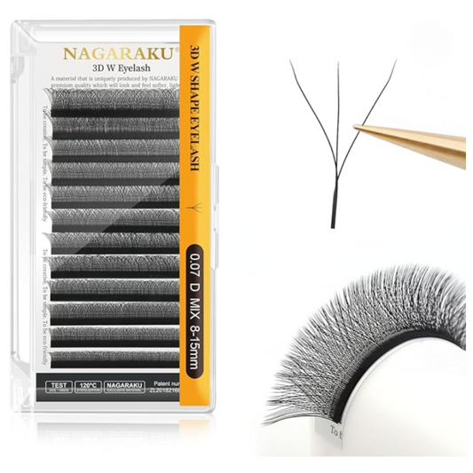 Extensiones de pestañas ABANICO MIX