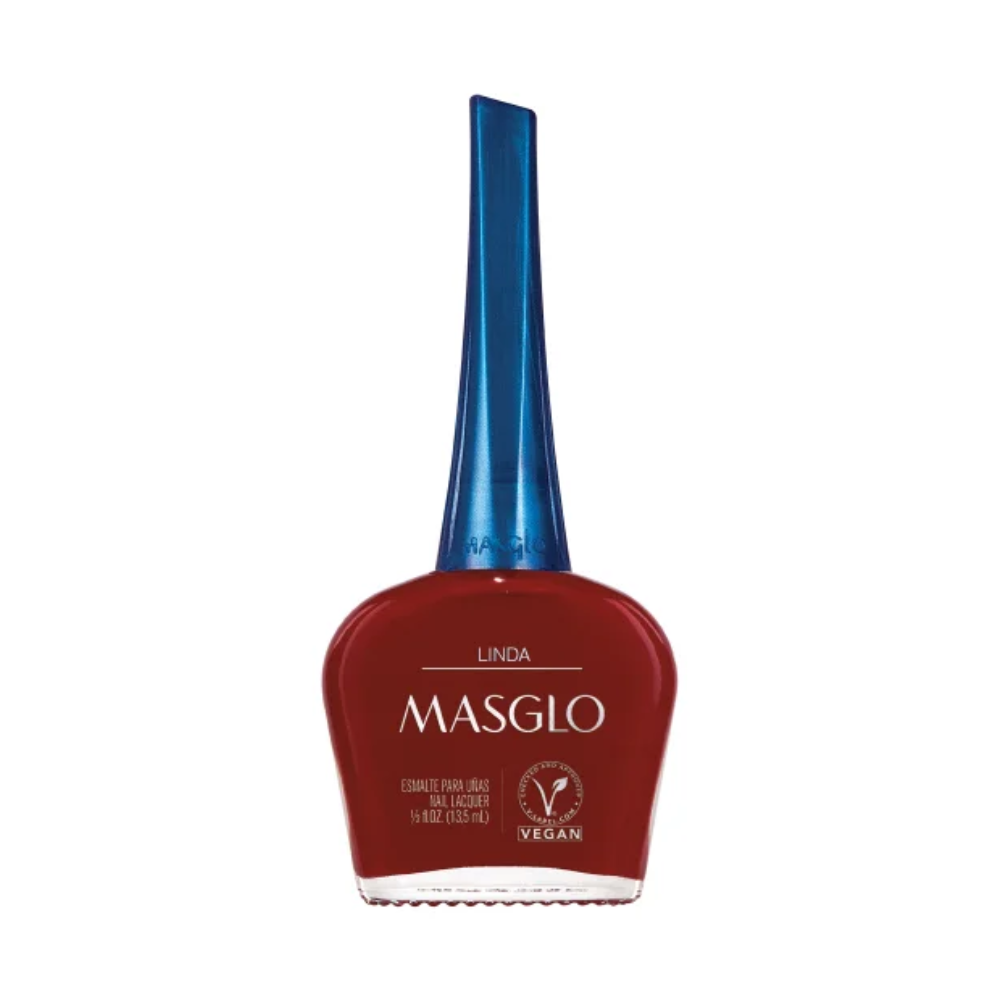 Linda Esmalte Tradicional Masglo 13,5ml.