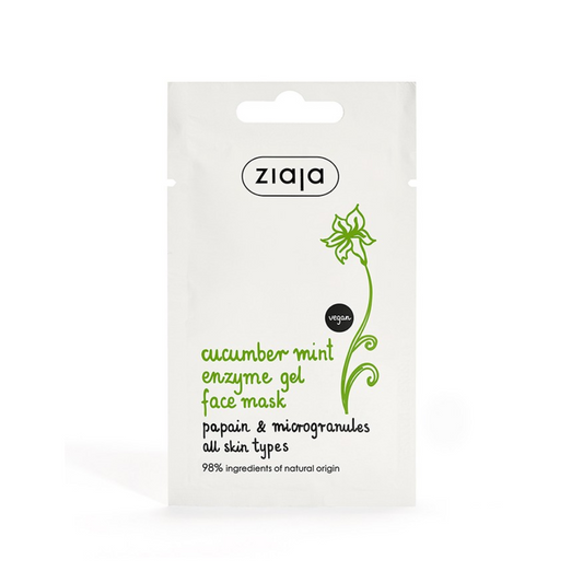 Mascarilla Facial Enzimática Ziaja Pepino y Menta 7ml