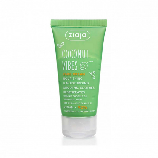Crema Facial Nutritiva Ziaja Coconut & Orange Vibes 50ml