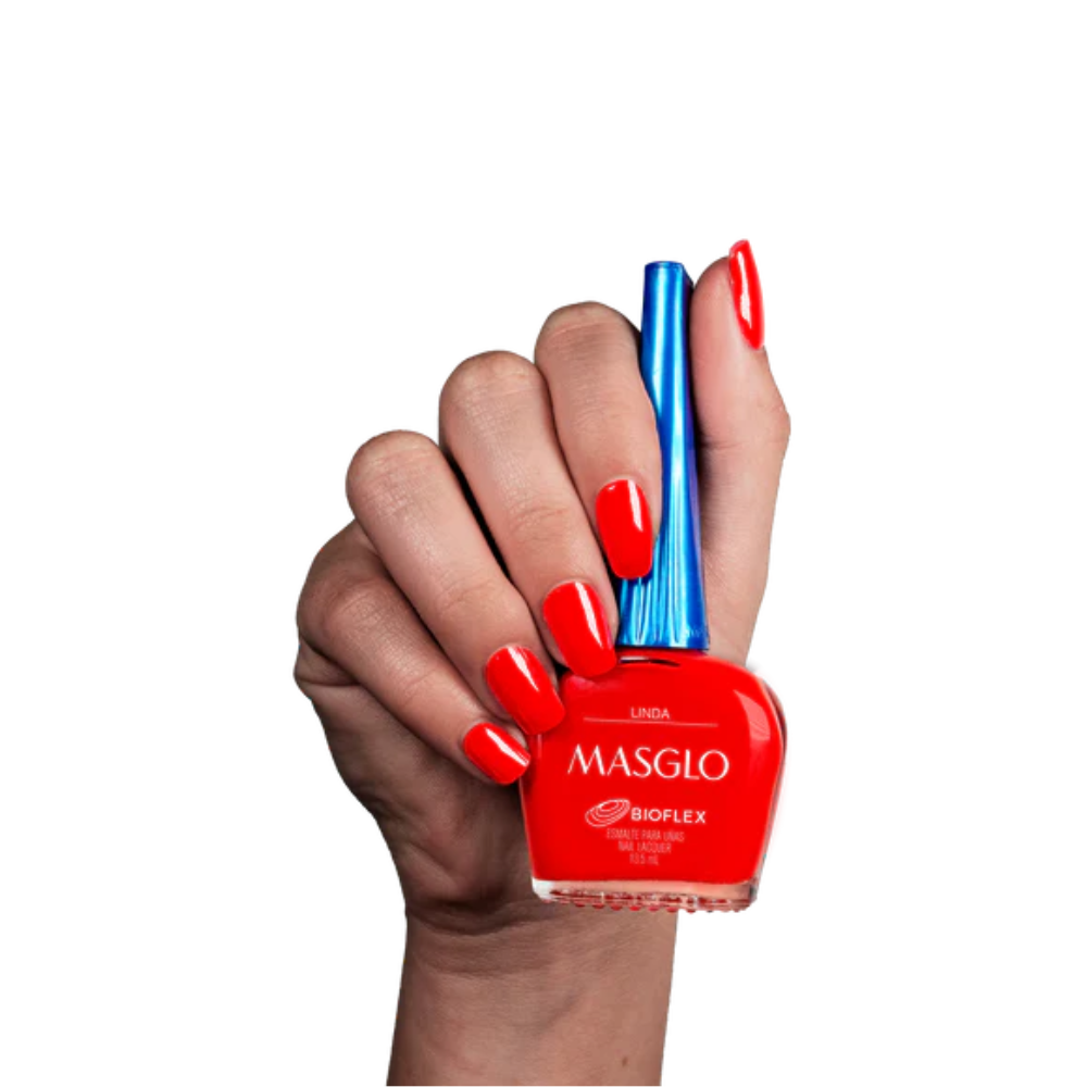 Linda Esmalte Tradicional Masglo 13,5ml.