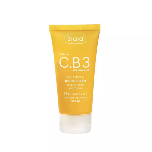 Crema Facial de Noche Ziaja Vitamina C.B3 Niacinamida 50ml