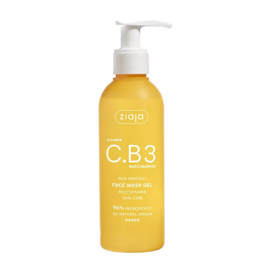 Gel Limpiador Facial Ziaja Vitamina C.B3 Niacinamida 190ml