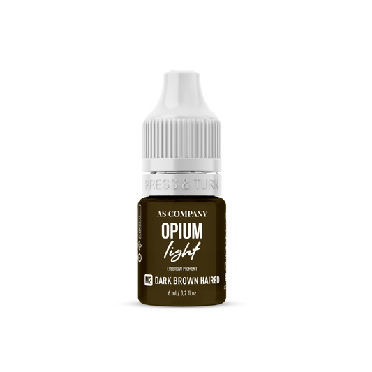 Dark Brown Haired Opium Light línea mineral As Pigments