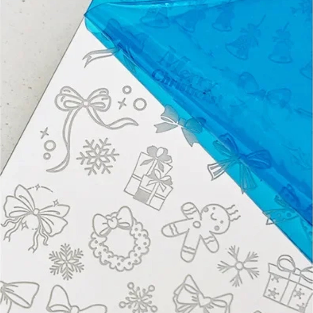 Placa Stamping Navidad