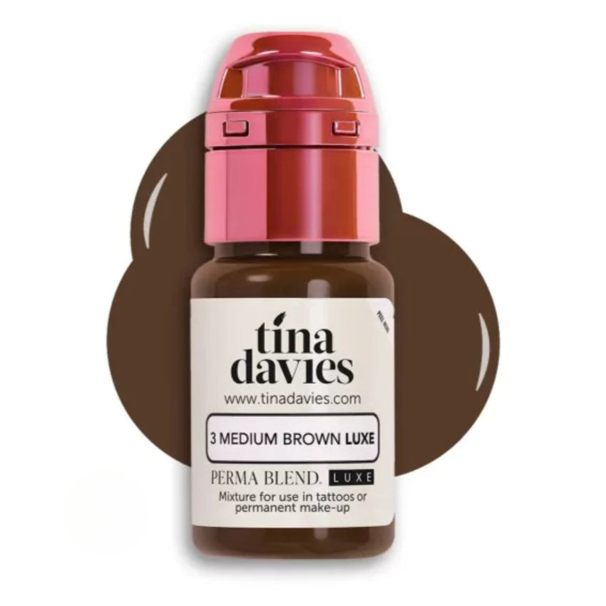 3 Medium Brown Luxe 15ml.