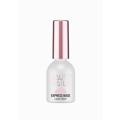 Express Base Light Rosy Saute Nails 8ml – Base rubber rosa pastel TPO y HEMA Free
