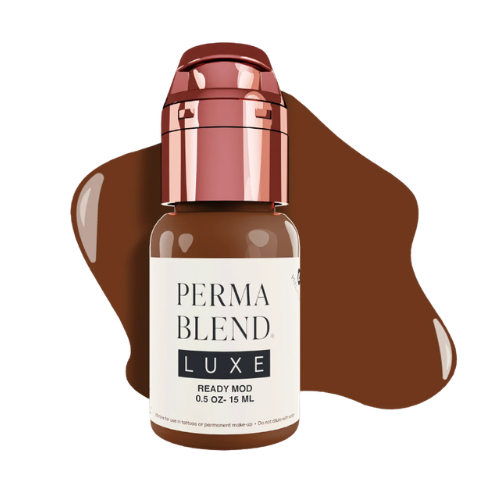 Ready Mod Perma Blend Luxe 15ml, modificador cálido para mezclas de pigmentos de cejas PMU