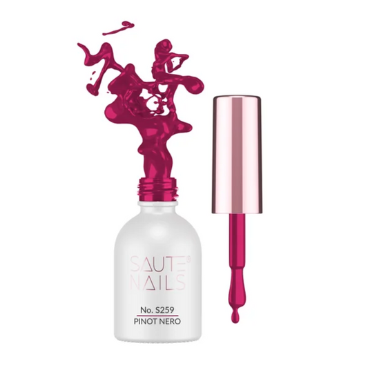 Pinot Nero Esmalte Semipermanente  Saute nails 8ml.