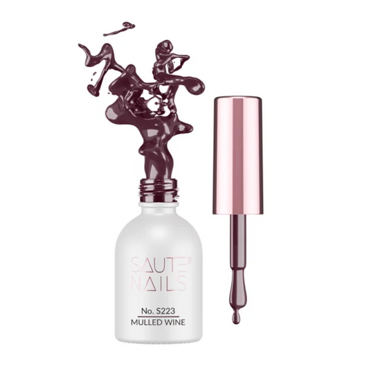 Mulled Wine Esmalte Semipermanente Saute Nails 8ml.