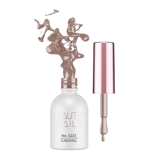 Caramel Esmalte Semipermanente Saute Nails 8ml
